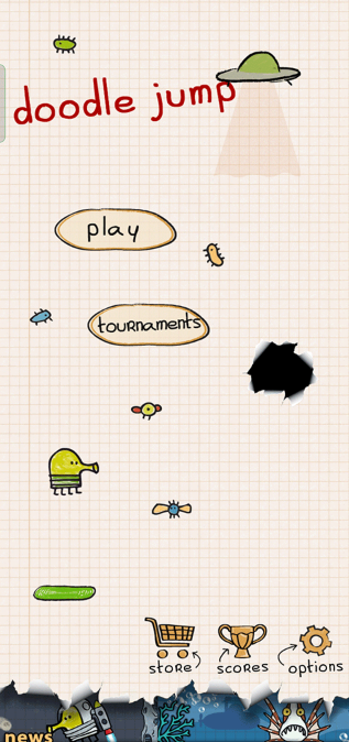 ͿѻԾٷ(Doodle Jump)