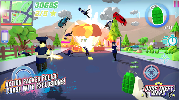 ɳģսİ(Dude Theft Wars)v0.86b ׿