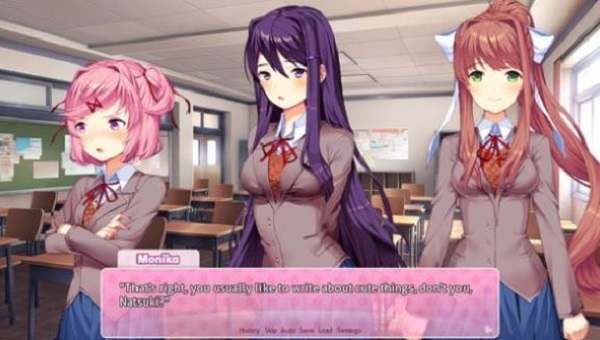 dokidokiѧֻ(Doki Doki Literature Club!)v1.1.0 °